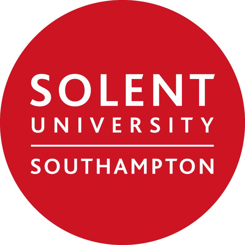 Solent University UK Southampton official logo with white background.